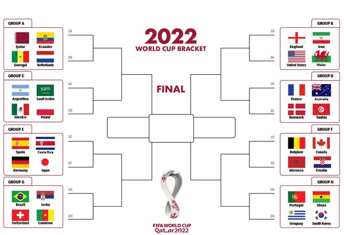 Tỷ lệ vô địch World Cup 2022: tít - Ảnh 1