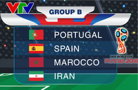 Lịch phát sóng World Cup 2018 bảng B trên VTV
